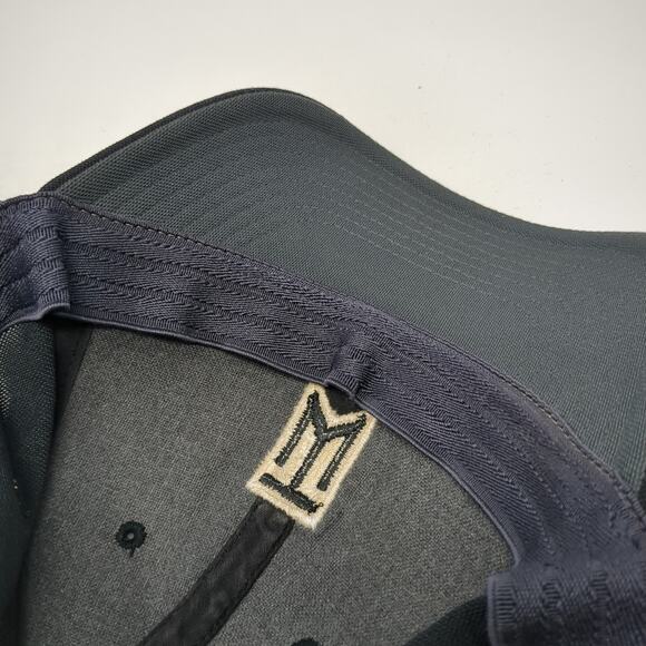 Tiger Woods One Fitted Hat Black One Size Embroidered Swoosh Nike - Picture 8 of 9